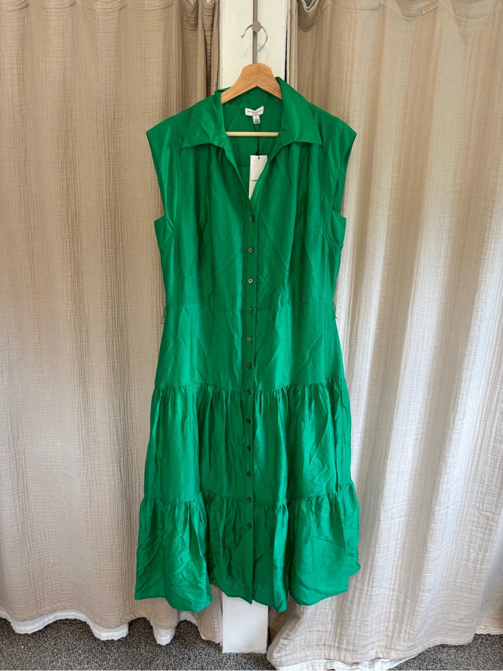 NWT Current Air Tiered Midi Dress- Large